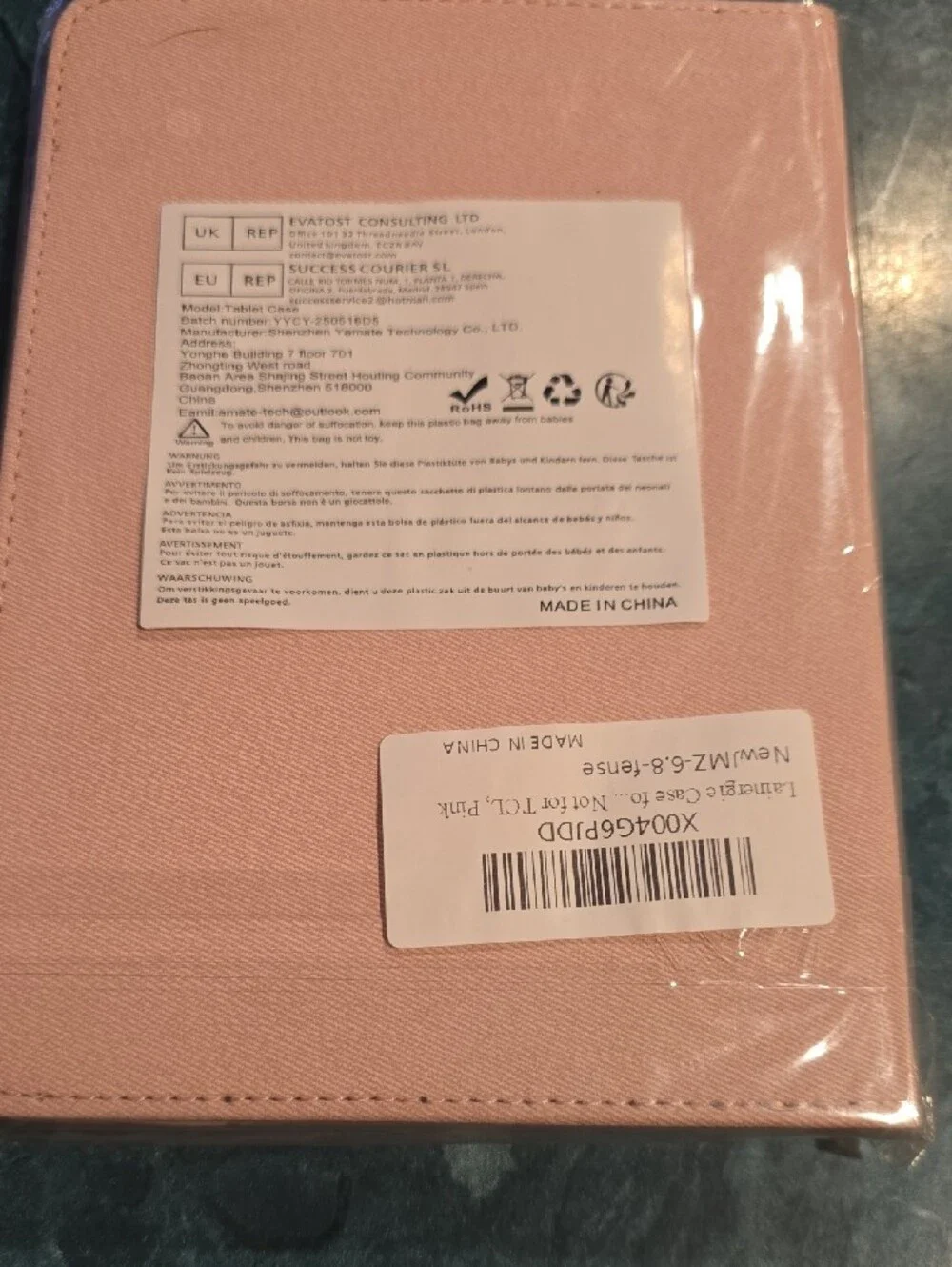 Pink Tablet Case - Protective Cover